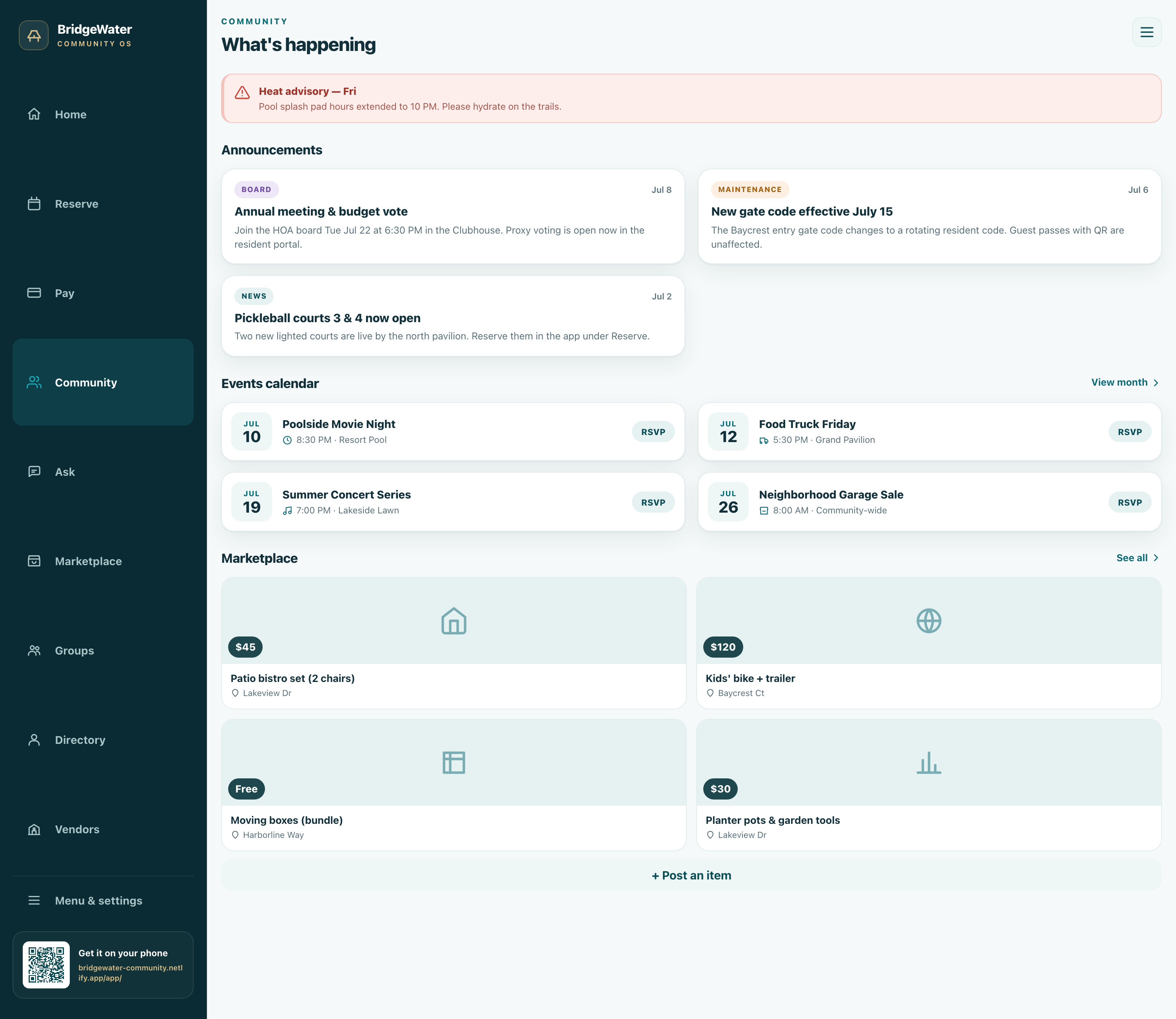 Resident Feed — the heartbeat of the community: results, congratulations, welcomes and the moments that make a community